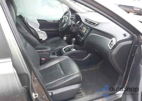 2015 Nissan Rogue Sv z USA, uszkodzony, nr VIN KNMAT2MV6FP502461